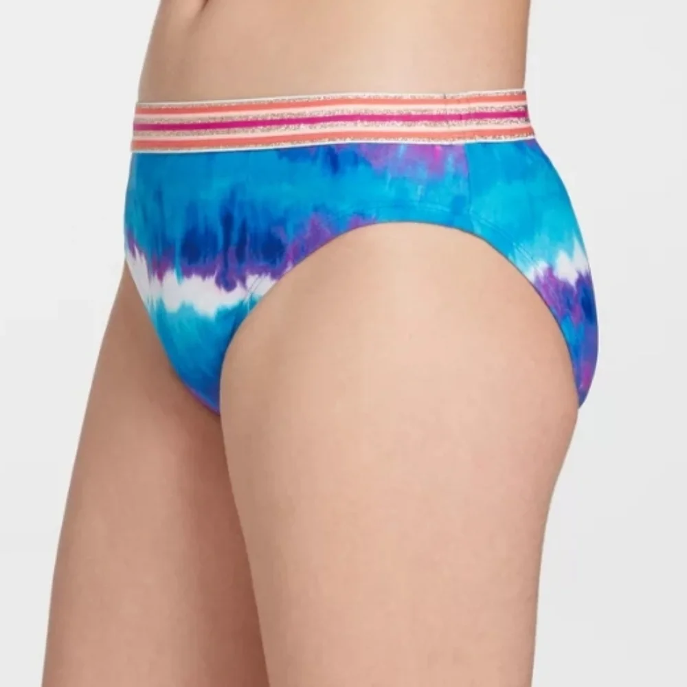 DSG Girls' Set The Bar Swim Bottoms Girl's Size XL Blue Dicks Sporting Goods